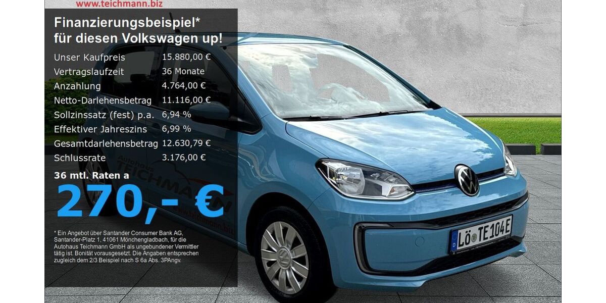 VW up! 29.000 km 15.880 &euro; Todtnau 79674