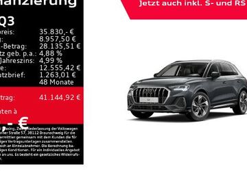 Audi Q3 8.606 km 35.830 &euro; Freiburg 79115