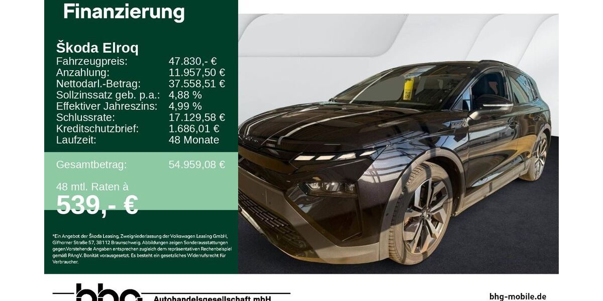 Skoda Elroq 12.376 km 46.730 &euro; Freiburg 79115
