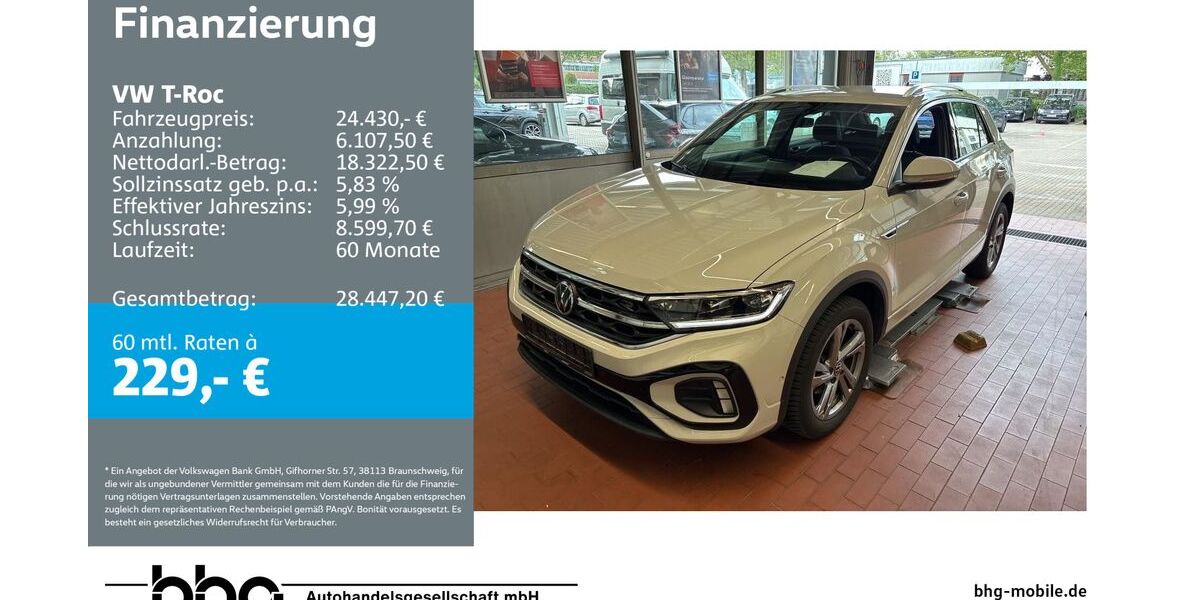 VW T-Roc 21.613 km 24.430 &euro; Freiburg 79115