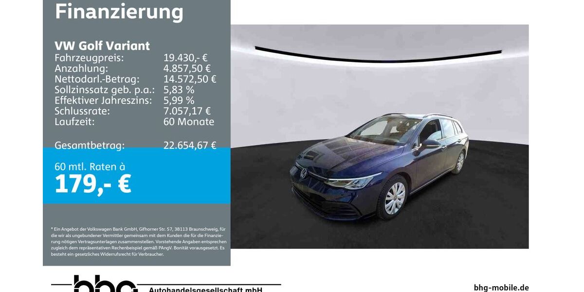 VW Golf 79.265 km 19.430 &euro; Freiburg 79115