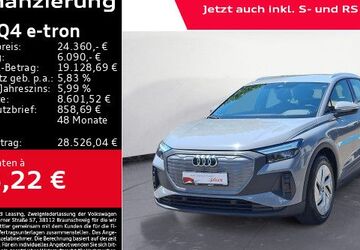 Audi Q4 e-tron 53.186 km 23.760 &euro; Freiburg 79115
