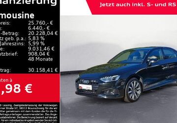 Audi A4 107.300 km 24.960 &euro; Freiburg 79115