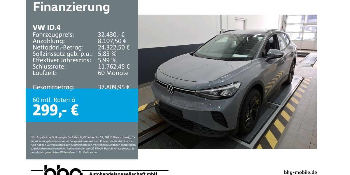 VW ID.4 17.768 km 31.530 &euro; Freiburg 79115