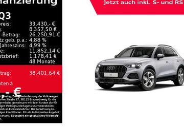 Audi Q3 3.984 km 33.430 &euro; Freiburg 79115
