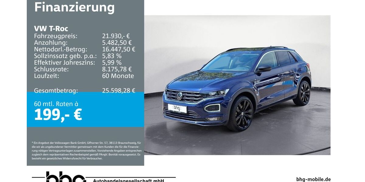 VW T-Roc 92.000 km 20.860 &euro; Freiburg 79115