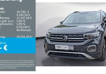 VW T-Cross 49.307 km 16.260 &euro; Freiburg 79115